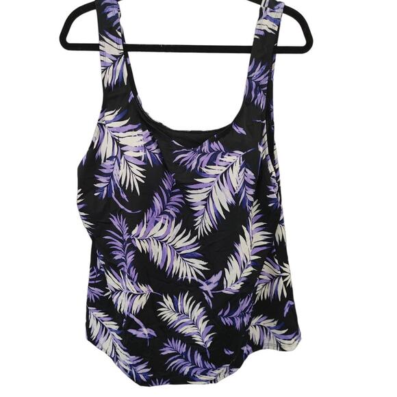 Tankini Top Swimsuits For All Beach Belle Sz 28 - Picture 1 of 4